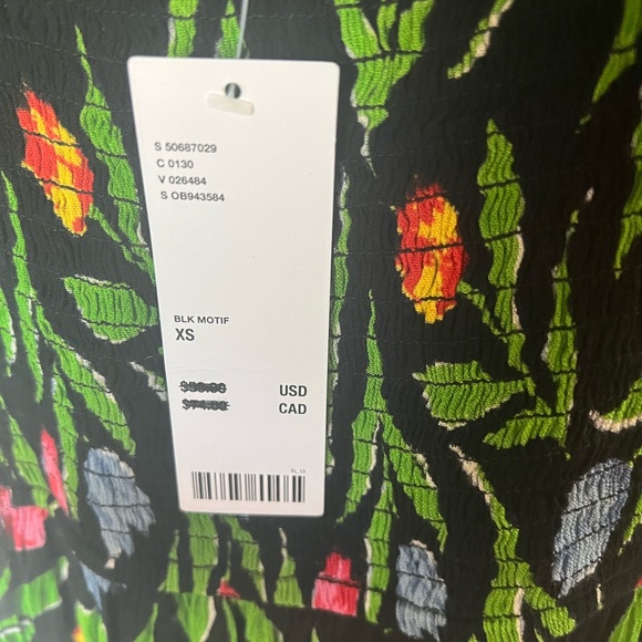 Urban Outfitters Sabrina Gauze Smocked Mini Dress - Picture 13 of 13